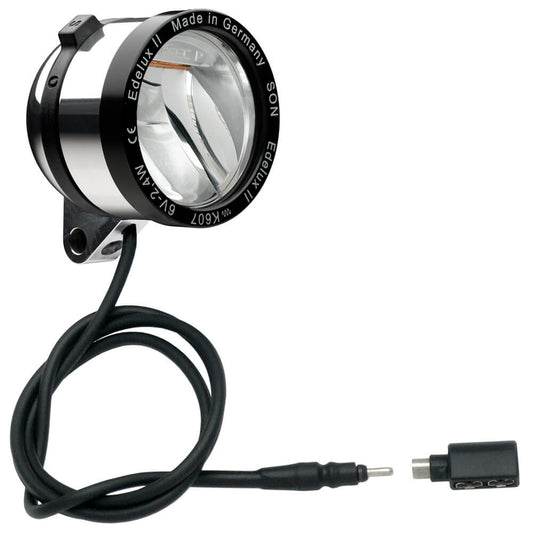 SON Edelux II Headlight with Coaxial Adapter