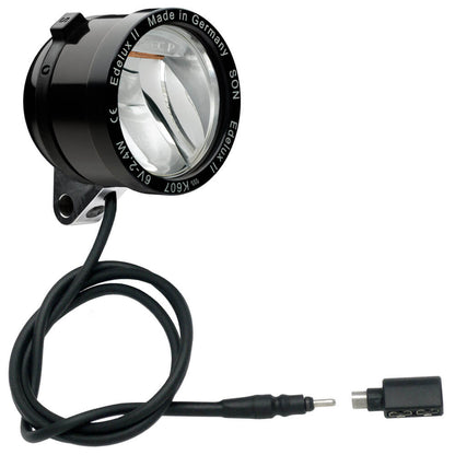 SON Edelux II Headlight with Coaxial Adapter