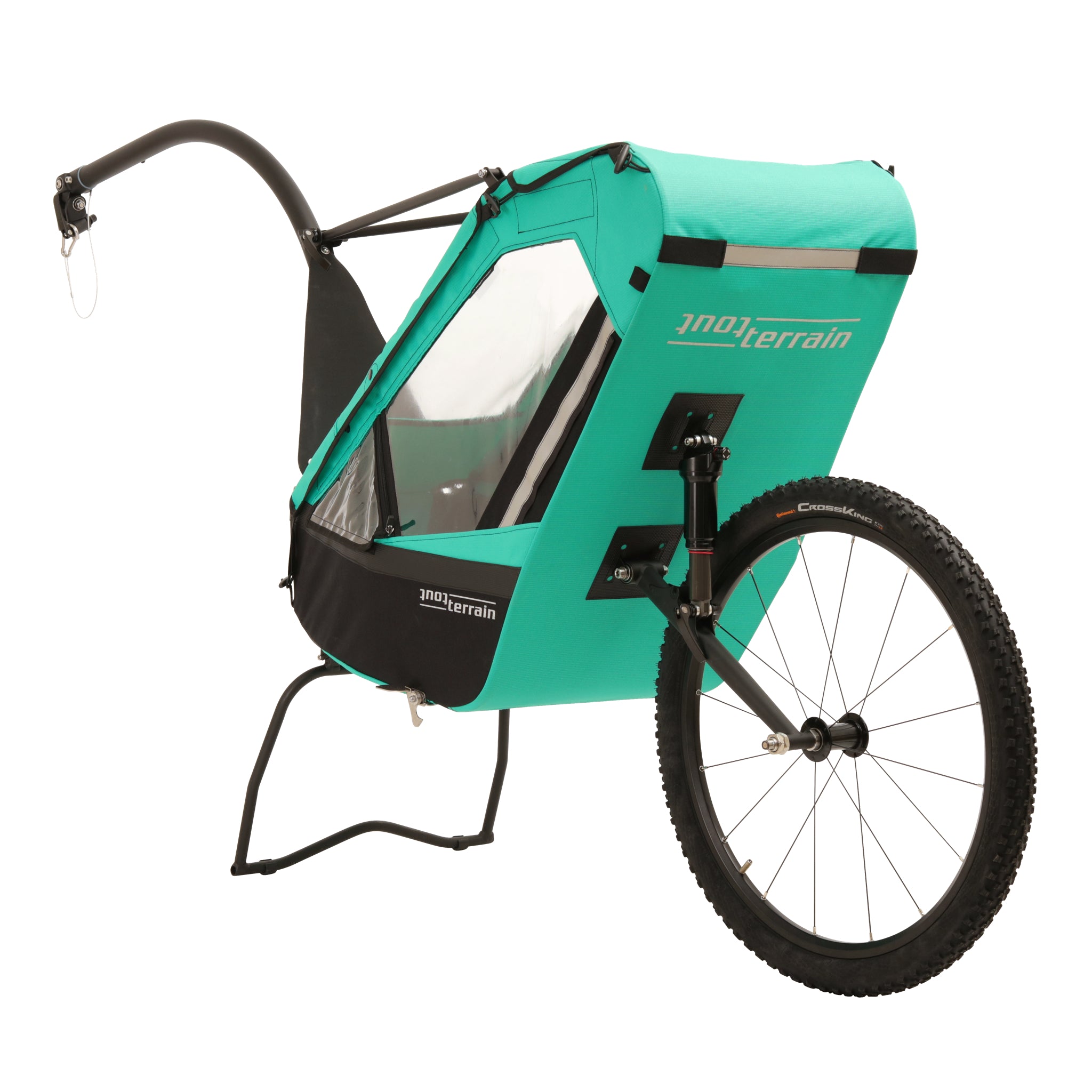 Single wheel baby store bike trailer